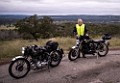 Lon on Thursday ride with Mark