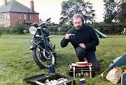 1977 Shadow Lake rally (ridden from Pittsburgh where I worked for Gulf Oil Research)