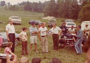 Gene Aucott (legendary Pennsylvania importer) and Phil at SLR 77