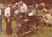 Phil Irving and my Rapide at SLR 77