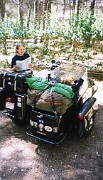 Watsonian Monaco sidecar fitted in 1980
